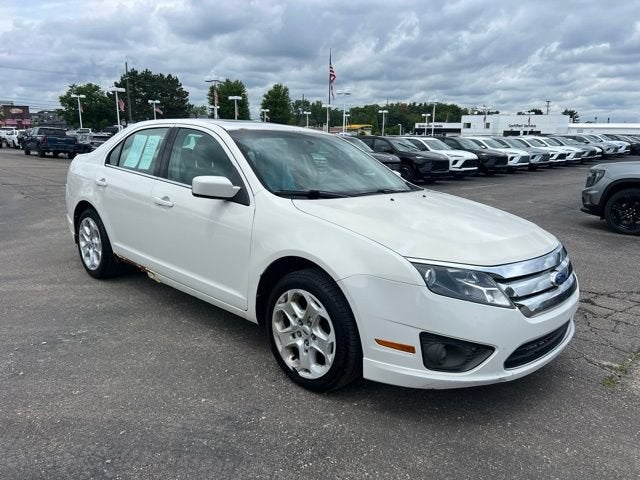 2011 Ford Fusion — rear three-quarter view