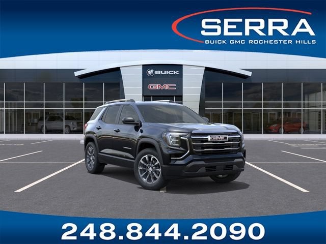 2027 GMC Terrain AWD Elevation in Ebony Twilight Metallic — front three-quarter view