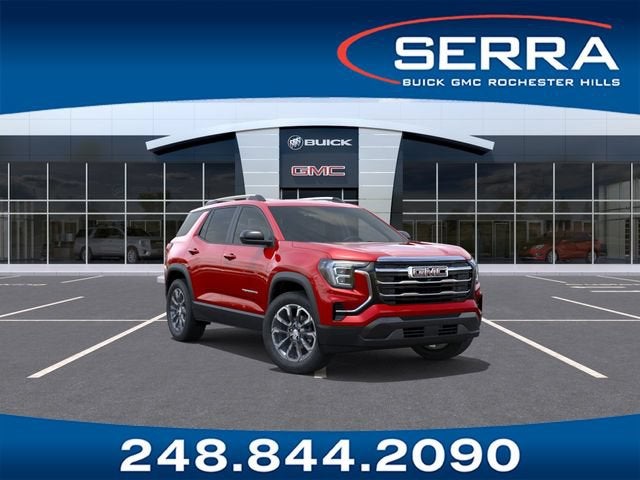 2026 GMC Terrain Elevation in Volcanic Red Tintcoat — front three-quarter view