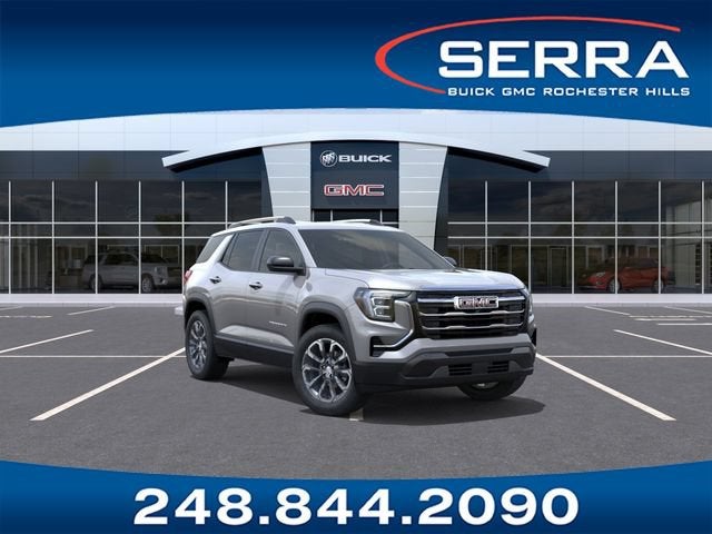 2027 GMC Terrain AWD Elevation in Sterling Metallic — front three-quarter view