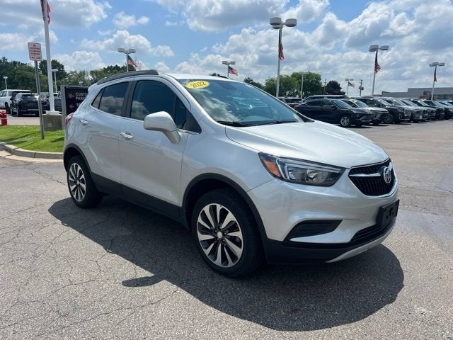 2022 Buick Encore — rear three-quarter view